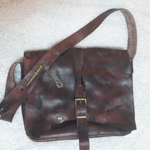 ORIGINAL Loriano Tolaini satchel art piece